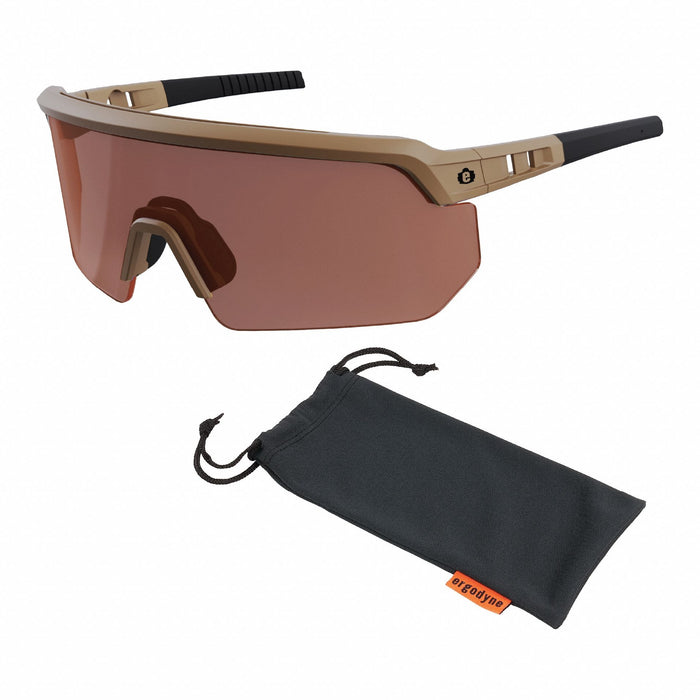 Safety Glasses Bronze Lens Polycarbonate