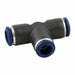 Tee Nylon Push-Fit 3/16  3/16  3/16 