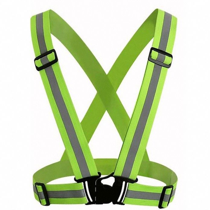 Safety Suspenders Hi Vis Lime