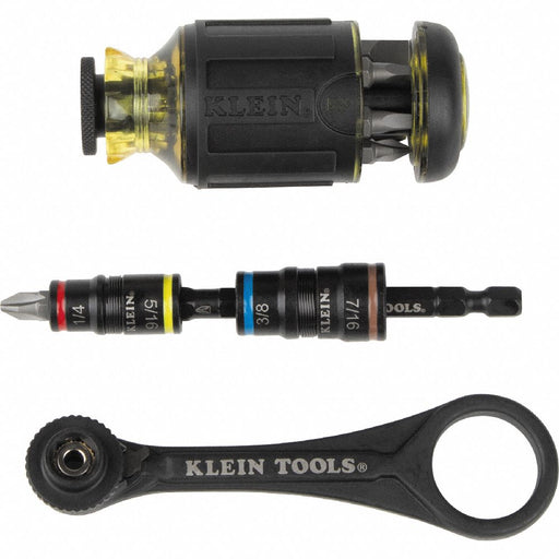 Flip Socket Set Ratchet/Driver 3 Pc