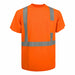 Hi-Vis T-Shirt XL Polyester Orange