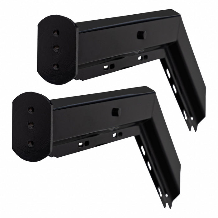 Mudflap Hanger Black Steel