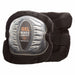 Knee Pad UNIV Hook/Loop Black/Clear PR