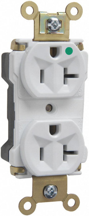 Receptacle 125V AC White