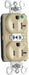Receptacle 125V AC Ivory