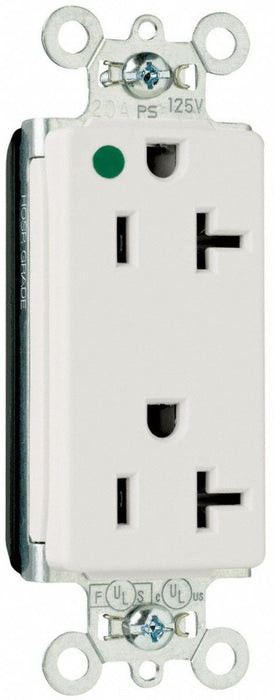 Receptacle 125V AC White
