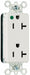Receptacle 125V AC White