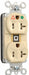 Receptacle 125V AC Ivory