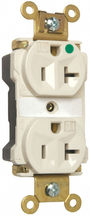 Receptacle 125V AC Light Almond