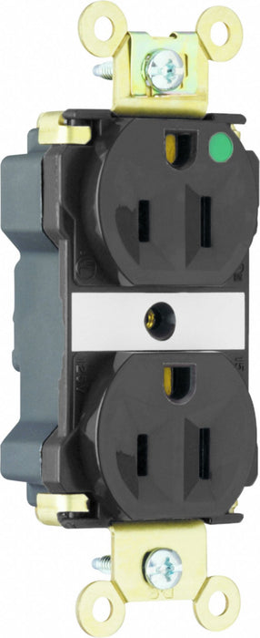 Receptacle 125V AC Black