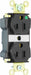 Receptacle 125V AC Black
