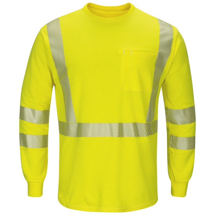 Men's Lightweight FR Hi-Visibility Long Sleeve T-Shirt