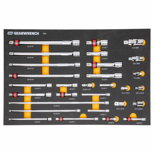 Modset 1/4 3/8 1/2 Drive Tool Set 29PC