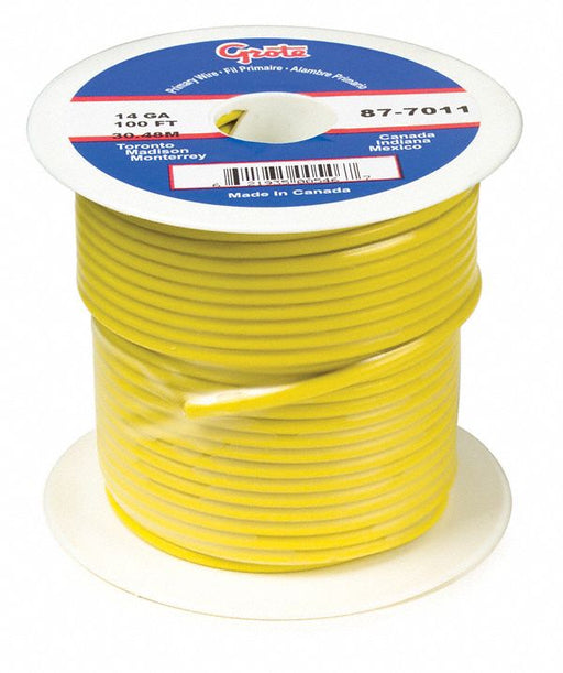 PrimaryAutomotiveWire 20AWG Yellow 100ft
