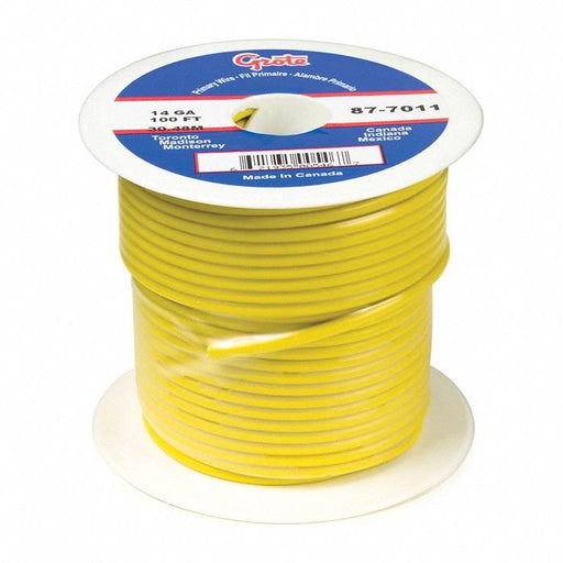 PrimaryAutomotiveWire 12AWG Yellow 25ft