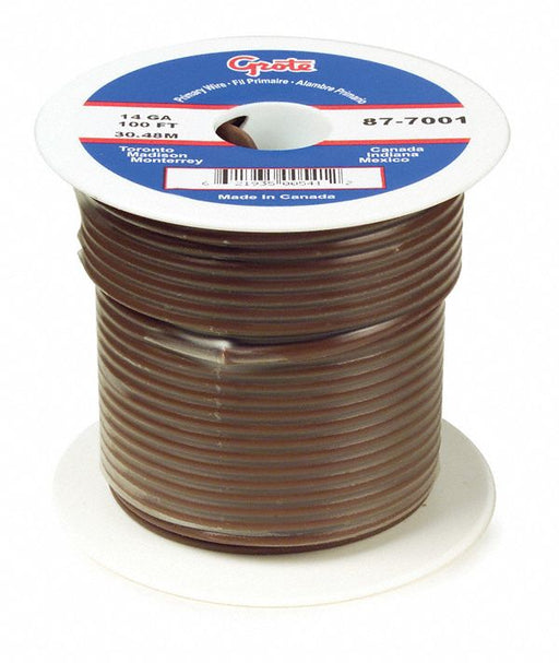 PrimaryAutomotiveWire 16AWG Brown 100ft