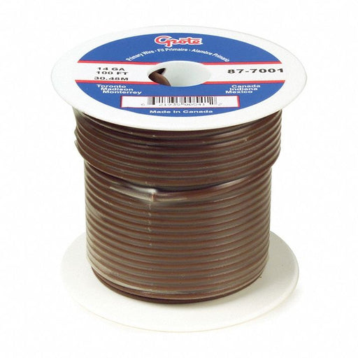 PrimaryAutomotiveWire 14AWG Brown 25ft