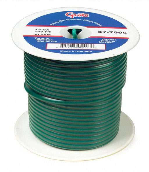 Primary Automotive Wire 25ft L 60V Green