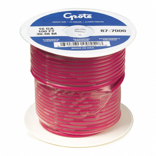 Automotive Wire 18 AWG Red 100 ft
