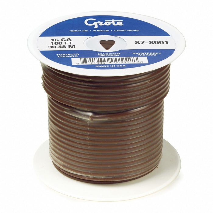 Automotive Cable 10 AWG Brown 100 ft