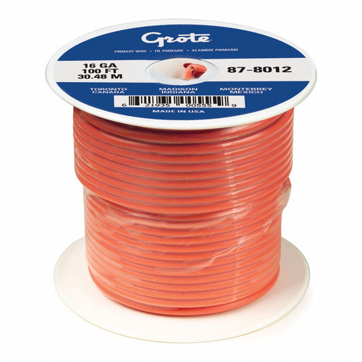 Automotive Cable 10 AWG Orange 100 ft