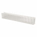 Wire Duct Wide Slot White 2.25 W x 4 D