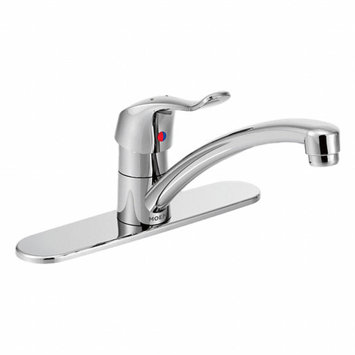 Low Arc Chrome Moen M-Dura Brass 1.5gpm