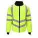 High Visibility Quilted Jacket 3XL
