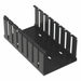 Wire Duct Wide Slot Gray 4.25 W x 3 D