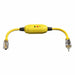 GFCI Yellow 3 ft 1 Outlet 12 AWG