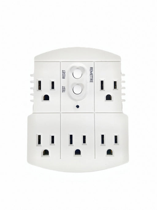 GFCI White 5 Outlet