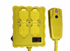 GFCI Yellow 6 ft 4 Outlet 12 AWG