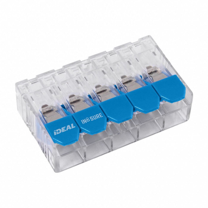 LeverWireConnector Blu 30A PC 600V PK500