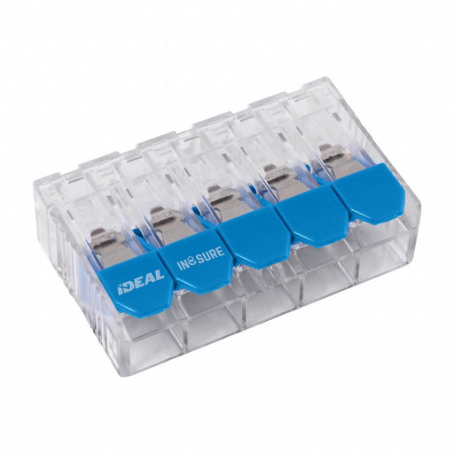 LeverWireConnector Blu 30A PC 600V PK125
