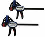Bar Clamp 140 lb Force 6 in Capac. PK2