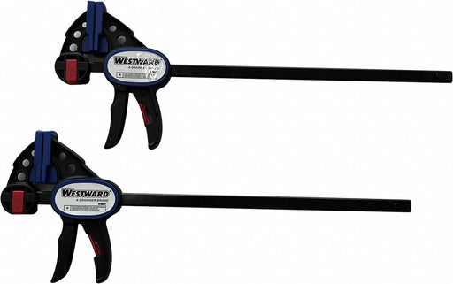 Bar Clamp 140 lb Force 12 in Capac. PK2