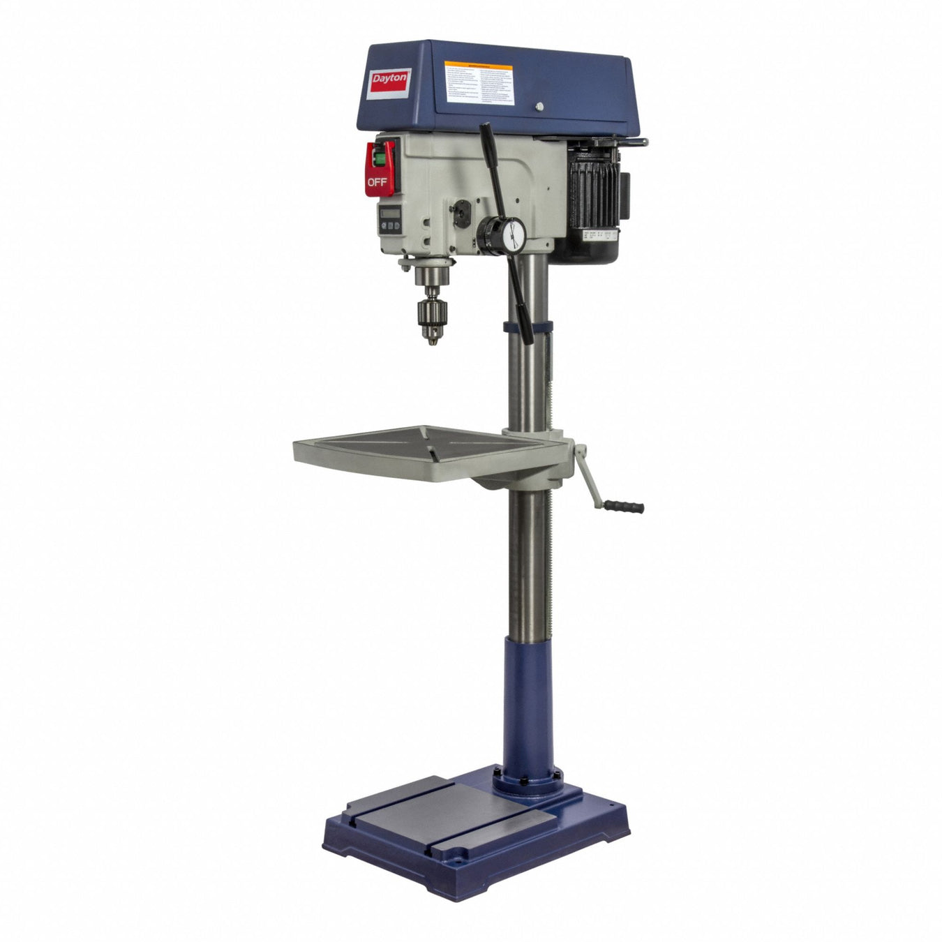 20 BELT DRIVE DRILL PRESS W/POWER FEED
