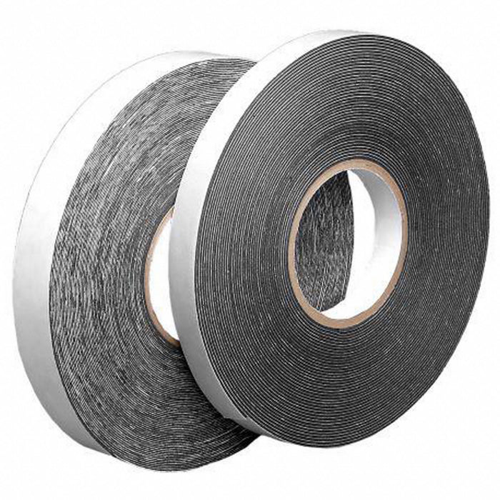 Foam Tape Black 72 yd L 1 in W