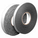 Foam Tape Black 72 yd L 1 in W