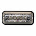 Strobe Light Ambr LED Rectangular 12-36V