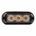 Strobe Light 3 Amber LEDs 12-24V 4 