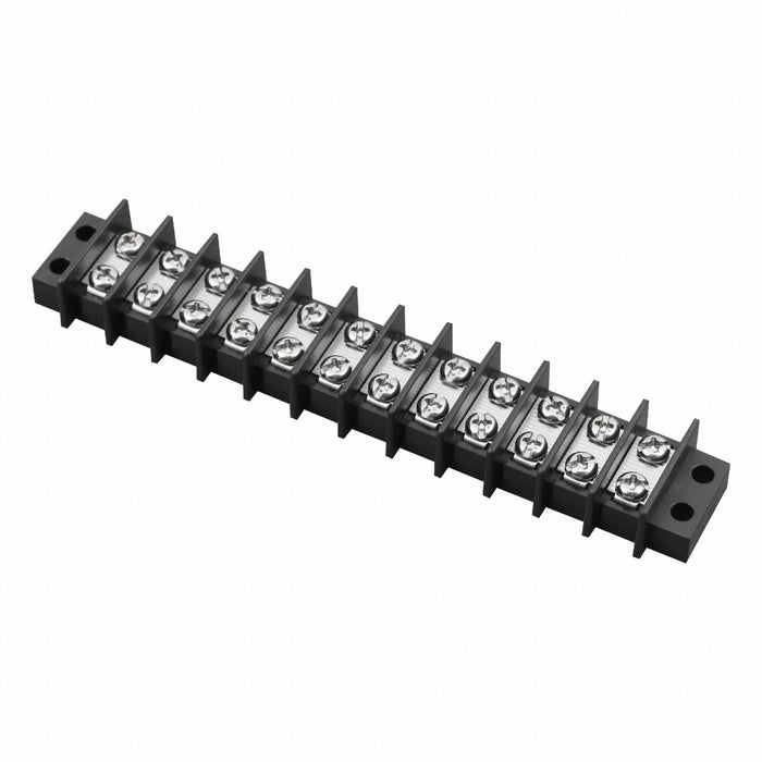 BarrierTerminalStrip 25A 12AWGMax 300V