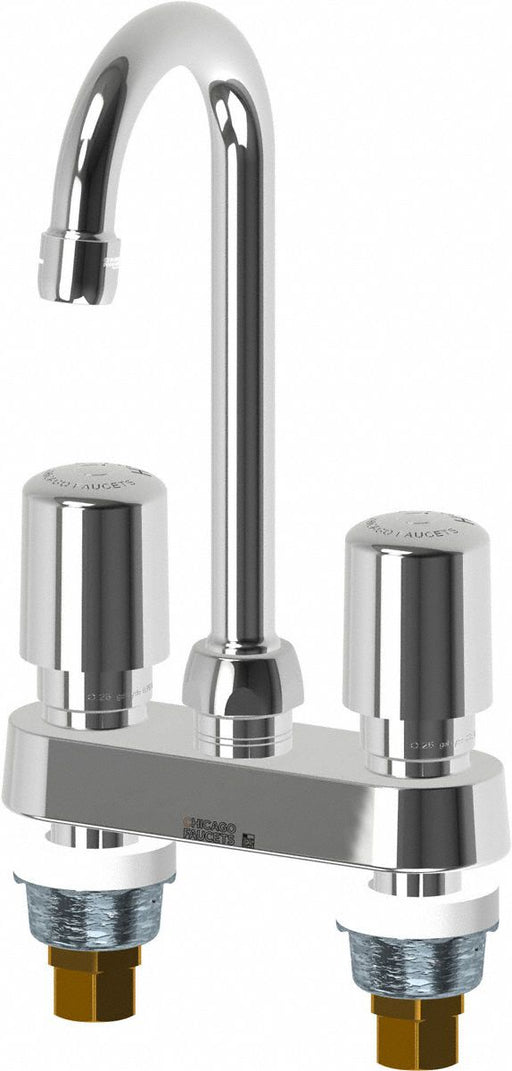 Handle-Operated Faucet Deck Manual Metal