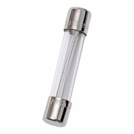 Fuse 1 1/4 in L 250 V AC 1.5 A