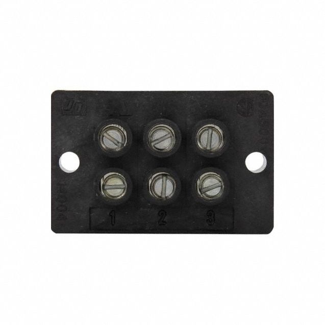 Barrier Terminal Strip 600 V 3 Poles