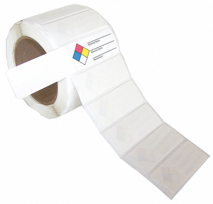 NFR Self-Laminating Label 1-1/8 H PK500