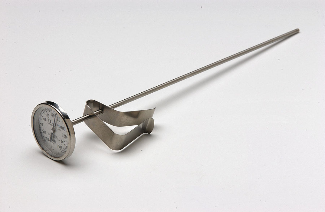 Bimetal Thermom 1-3/4 In Dial 50to500F