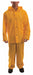 E0133 Rain Suit w/Jacket/Bib Unrated Yellow L
