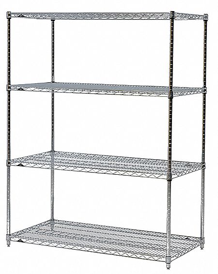 Wire Shlv Unit Cap 500 lb 24inx63inx60in