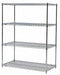 Wire Shlv Unit Cap 500 lb 24inx63inx60in